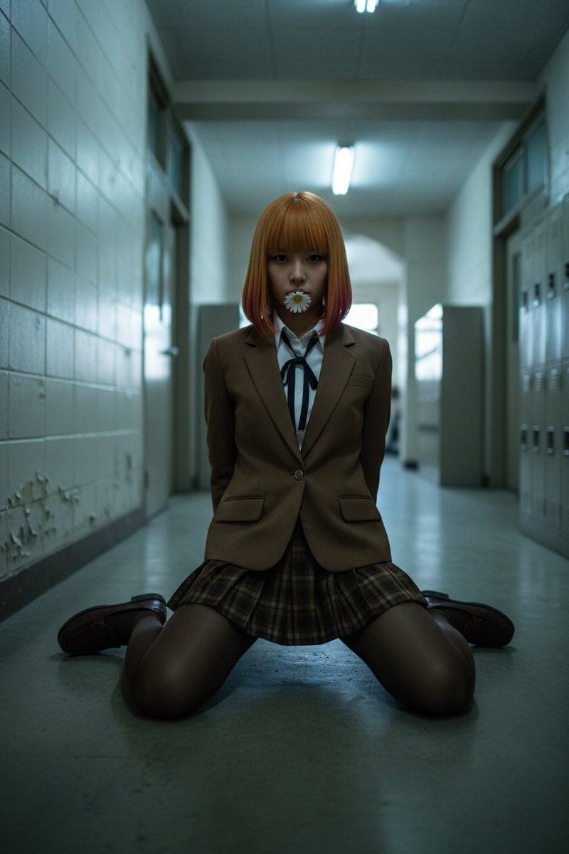 Cinematic portrait with golden hour glow